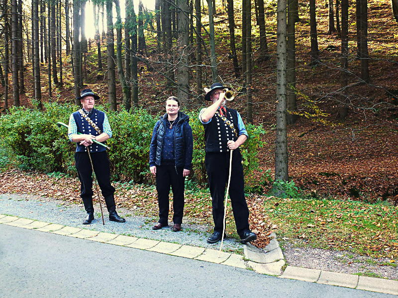 Hornblasen zur Eröffnung Hornblasen zur Eröffnung