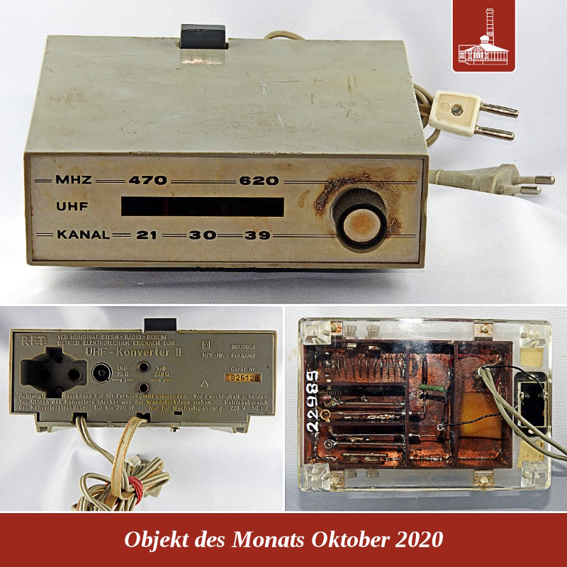 Objekt des Monats Oktober 2020 Objekt des Monats Oktober 2020