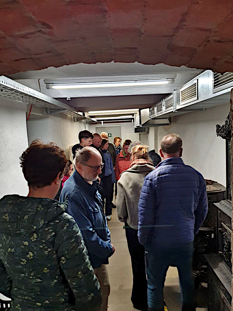 Führung durch die Depots – immer sehr beliebt!