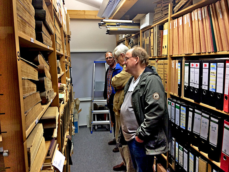 Interessante Einblicke hinter den Kulissen des Stadtmuseums.