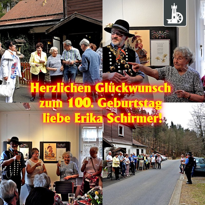 Wir gratulieren zu einem ganz besonderen Geburtstag: Erika Schirmer wird heute 100 Jahre alt. Wir gratulieren zu einem ganz besonderen Geburtstag: Erika Schirmer wird heute 100 Jahre alt.