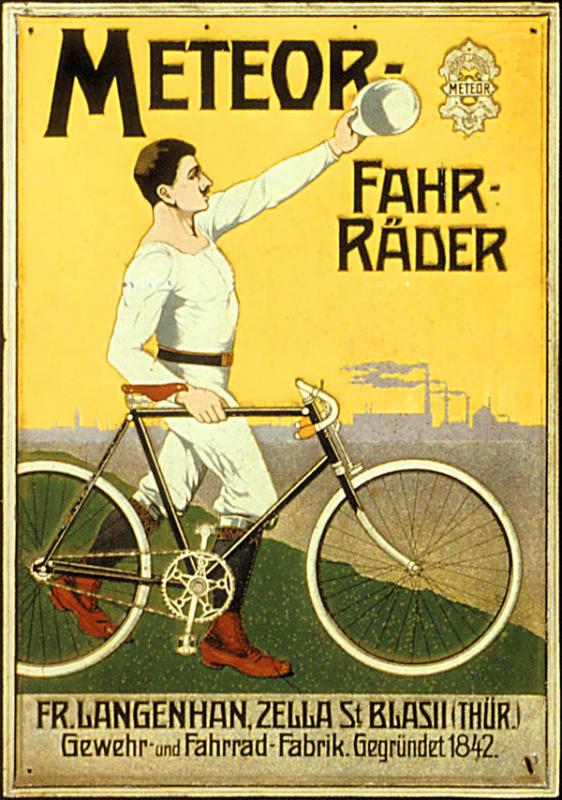 Werbung Meteor Fahrräder