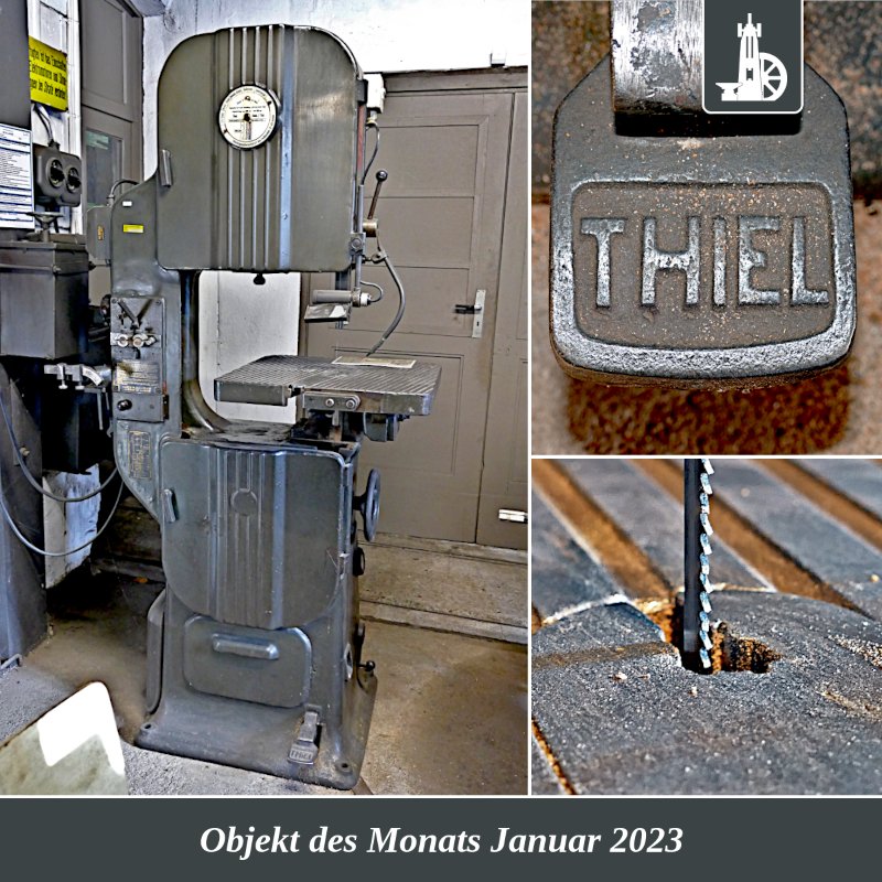 Objekt des Monats Januar 2023 – Bandsäge Objekt des Monats Januar 2023 – Bandsäge