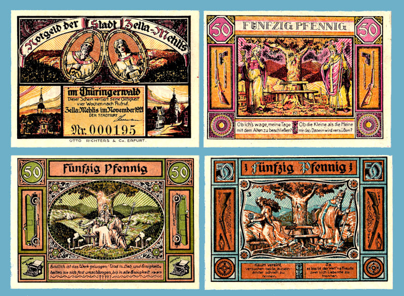 Notgeld Zella-Mehlis Notgeld Zella-Mehlis