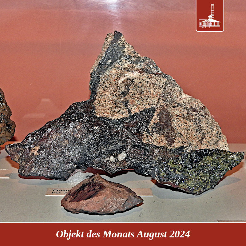 Objekt des Monats August – Eisenerz vom Nitz Objekt des Monats August – Eisenerz vom Nitz