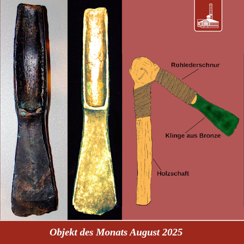Objekt des Monats August 2025 ‒ Bronzebeil