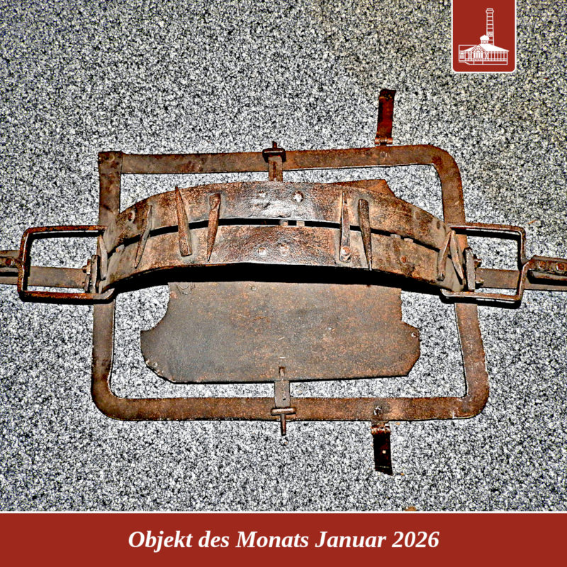Objekt des Monats Januar 2026 – Tellereisen (Falle)