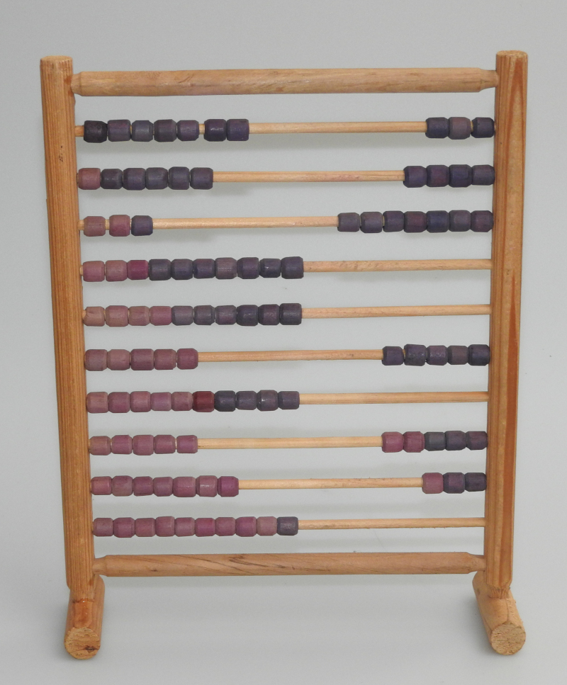 Der klassische Abakus.