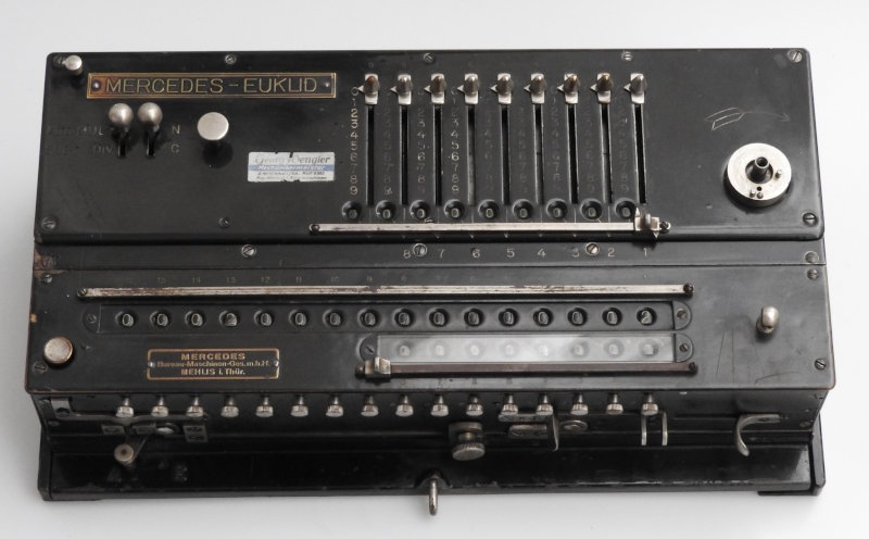 Mercedes-Euklid Rechenmaschine, Modell 1.