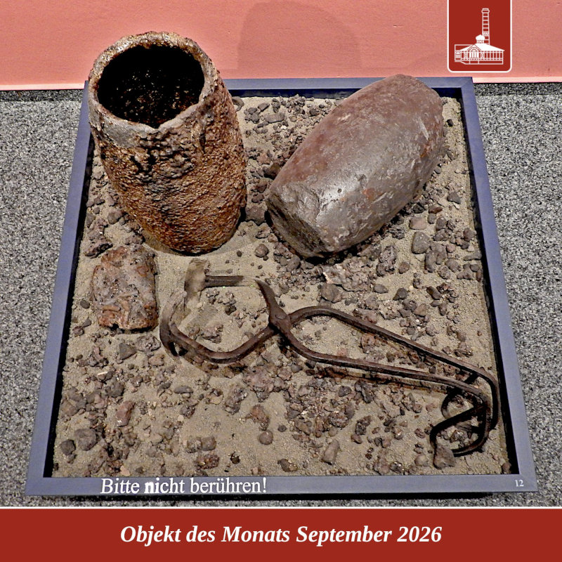 Objekt des Monats September 2026 ‒ Schmelztiegel Objekt des Monats September 2026 ‒ Schmelztiegel
