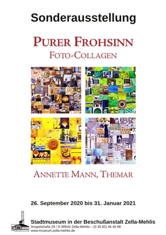 Sonderausstellung Purer Frohsin Sonderausstellung Purer Frohsin