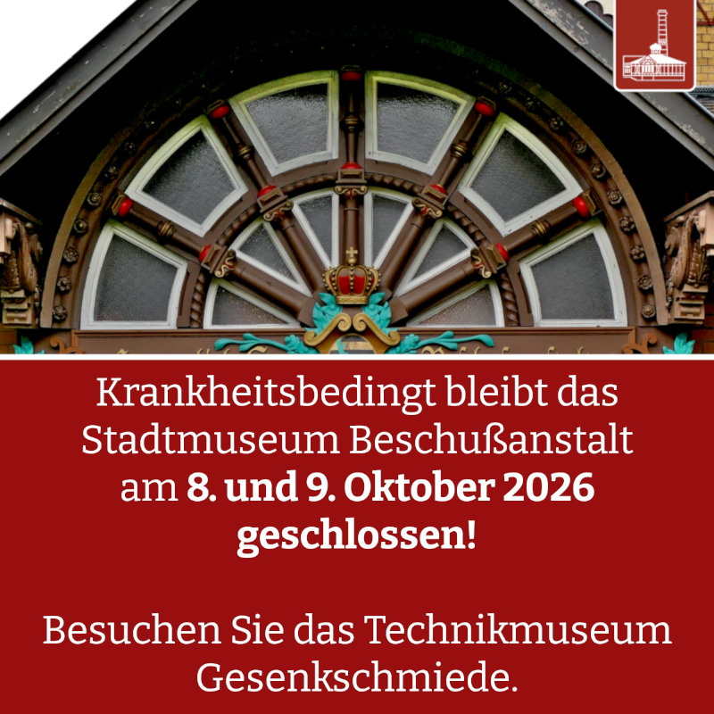 Stadtmuseum geschlossen