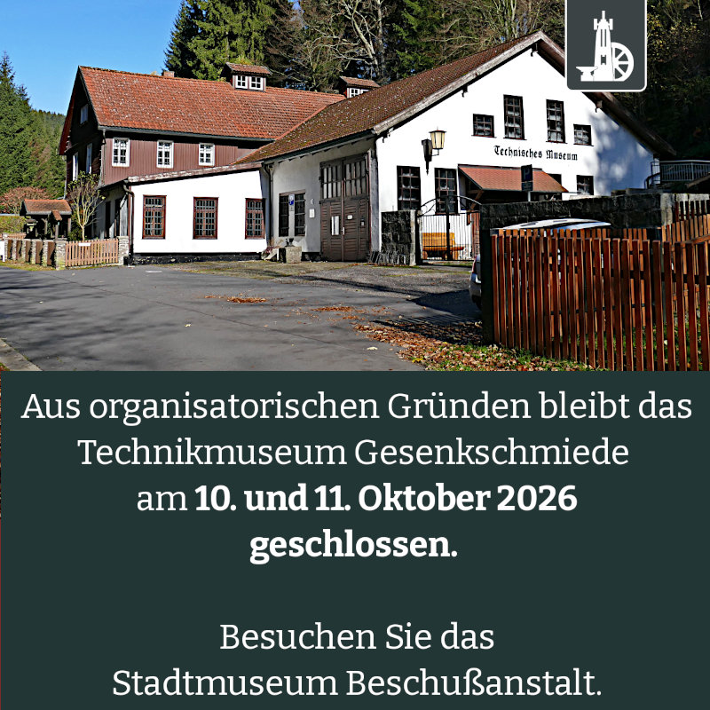 Technikmuseum geschlossen